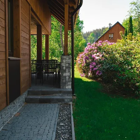 In Jeseniky With Sauna & Mountain Views Villa