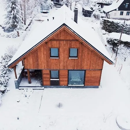 In Jeseniky With Sauna & Mountain Views